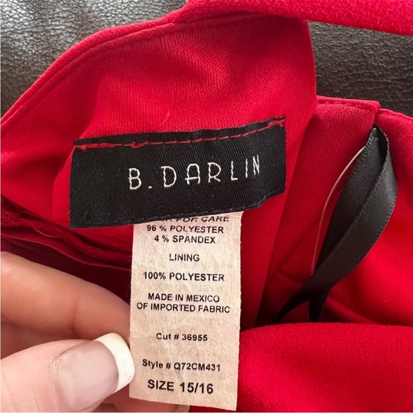 HOMECOMING DRESS, Size: 15/16, Color: Red - Picture 3 of 4